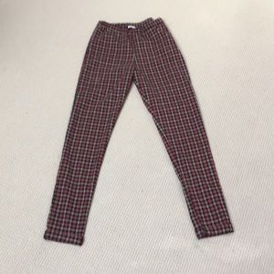 Plaid pants
